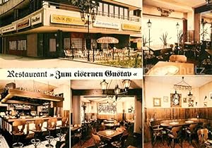 Bild des Verkufers fr Postkarte Carte Postale 73569920 Berlin Restaurant Zum eisernen Gustav Bar Gastraeume Berlin zum Verkauf von Versandhandel Boeger