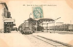 Postkarte Carte Postale 13572673 Bournoncle-Saint-Pierre Quai de la Gare a Arvant Bournoncle-Sain...
