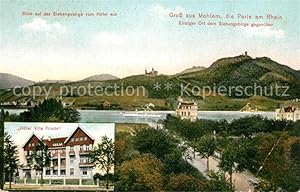Seller image for Postkarte Carte Postale 33572735 Mehlem Bonn Siebengebirge Hotel Villa Friede Pension Vornehmes Haus Meh for sale by Versandhandel Boeger