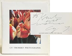 Cy Twombly Photographs [INSCRIBED BY THE ARTIST]