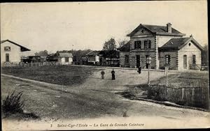 Seller image for Ansichtskarte / Postkarte Saint Cyr Ecole Yvelines, La Gare de Grande Ceinture for sale by akpool GmbH