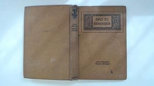 Imagen del vendedor de Days to Remember, The British Empire in the Great War a la venta por Goldstone Rare Books