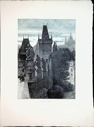 Bild des Verkufers fr Kleinseite von Prag. zum Verkauf von ANTIQUARIAT.WIEN Fine Books & Prints