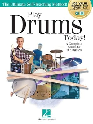 Seller image for Play Drums Today! : Beginner's Pack, Levels 1 & 2: A Complete Guide to Basics for sale by GreatBookPrices