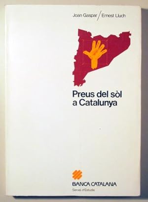 Imagen del vendedor de PREUS DEL SL A CATALUNYA - Barcelona 1981 a la venta por Llibres del Mirall