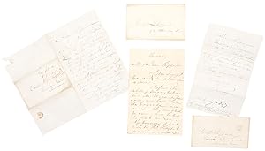 [Archive of three autograph letters signed from George Catlin to Captain William Shippard]