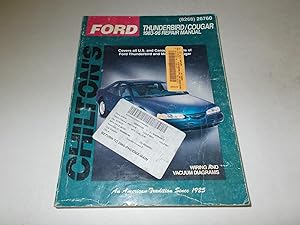 Seller image for Chilton's Ford Thunderbird/Cougar 1983-96 Repair Manual for sale by Paradise Found Books