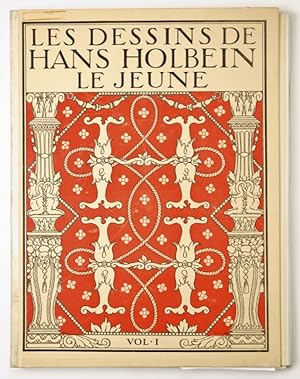 Image du vendeur pour LES DESSINS DE HANS HOLBEIN LE JEUNE. Publi par Paul GANZ. Catalogue raisonn. [8 VOL. de planches + 1 VOL. de texte] mis en vente par Librairie Le Trait d'Union sarl.