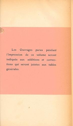 Image du vendeur pour Les Sources de l'Histoire de France XVIIe Sicle (1610-1715). I. Gographie et Histoires Gnrales. II. Mmoires et Lettres. III. Biographies. IV. Journaux et Pamphlets. V. Histoire Politique et Militaire. VI. Histoire Maritime et Coloniale, Histoire Religieuse. VII. Histoire conomiquie, Histoire Administrative. VIII. Histoire Provinciale et Locale, Essai sur les Sources trangres, Additions et Corrections, Table Gnrale mis en vente par Bernett Rare Books