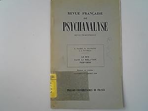 Seller image for Le moi dans la relation perverse. Revue francaise de psychanalyse : revue trimestrielle. for sale by Antiquariat Bookfarm