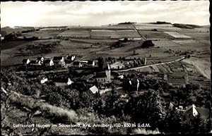 Seller image for Ansichtskarte / Postkarte Hagen Kreis Arnsberg im Hochsauerlandkreis, Teilansicht, Felder for sale by akpool GmbH