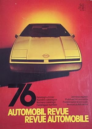 Automobil Revue 1976. Revue Automobile. 71. Jahrgang, 1976.