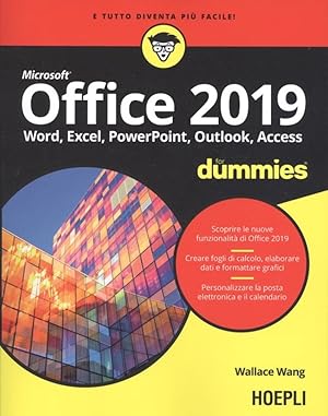 Immagine del venditore per OFFICE 2019 FOR DUMMIES Word, Excel, PowerPoint, Access venduto da Imosver