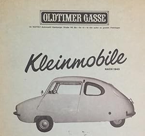 Bild des Verkufers fr Kleinmobile nach 1945. [3. Ausstellung der `Oldtimer Gasse`). zum Verkauf von Antiquariat J. Hnteler