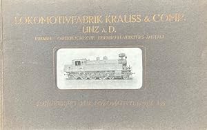 Lokomotivfabrik Krauss & Comp., Linz a.D. Inhaber: Österreichische Eisenbahn-Verkehrs-Anstalt. So...