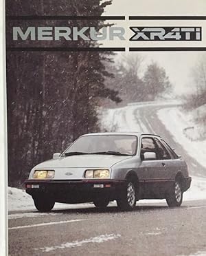 Merkur XR4Ti. First in a Series of Merkur Automobiles.