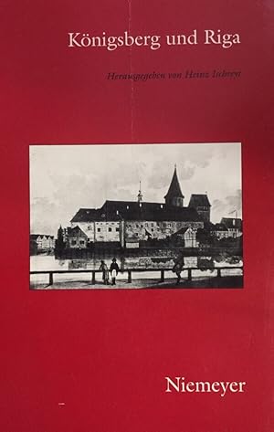 Königsberg und Riga. (Wolfenbütteler Studien zur Aufklärung, Band 16).