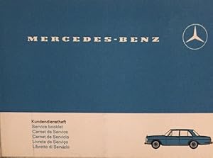 Mercede-Benz. Kundendienstheft.