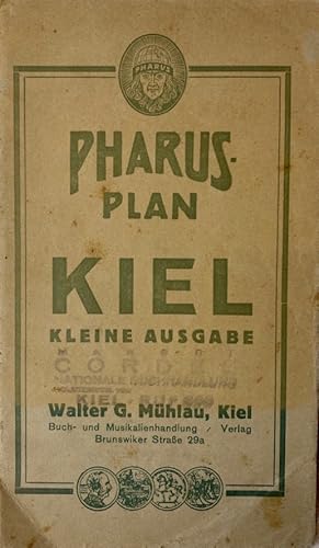 Pharus-Plan Kiel. Maßstab 1 : 13000. Kleine Ausgabe.