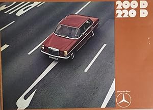 Imagen del vendedor de Mercedes-Benz 200 D und 220 D. a la venta por Antiquariat J. Hnteler