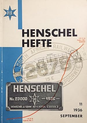 Seller image for Henschel-Hefte. Nr. 11. Dezember 1936. Hausmitteilungen. for sale by Antiquariat J. Hnteler