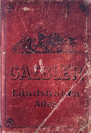 Gaebler Landstraßen Atlas. [Deutschland]. Maßstab: 1 : 500 000.