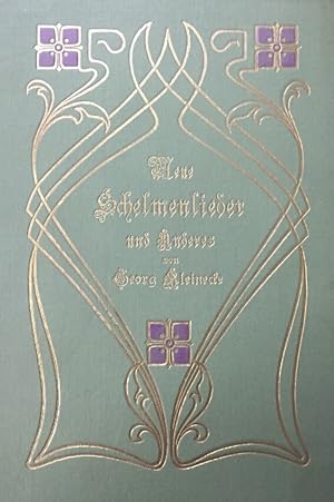 Bild des Verkufers fr Neue Schelmenlieder und Anderes. zum Verkauf von Antiquariat J. Hnteler