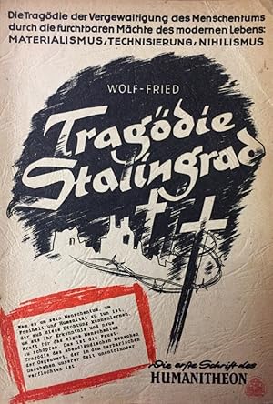 Seller image for Tragdie Stalingrad. Drama in drei Akten. for sale by Antiquariat J. Hnteler