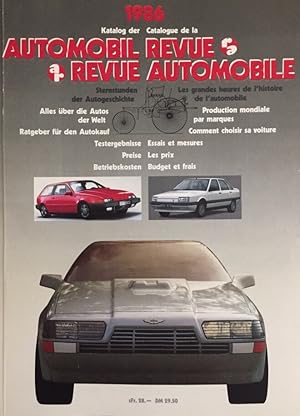 Automobil Revue 1986. Revue Automobile. 81. Jahrgang, 1986.