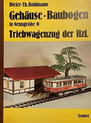Bild des Verkufers fr Gehuse-Baubogen in Nenngre 0. Triebwagenzug der HzL. Bauart Dessau. zum Verkauf von Antiquariat J. Hnteler