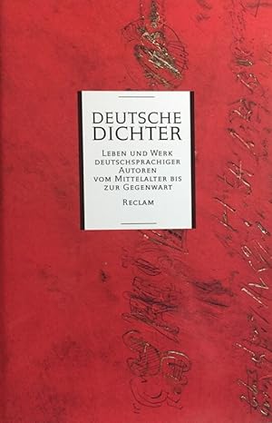 Seller image for Deutsche Dichter. Leben und Werk deutschsprachiger Autoren vom Mittelalter bis zur Gegenwart. 2., durchgesehene Auflage. for sale by Antiquariat J. Hnteler