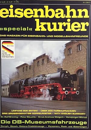 Imagen del vendedor de Die DB-Museumsfahrzeuge. Eisenbahn Kurier Special. a la venta por Antiquariat J. Hnteler