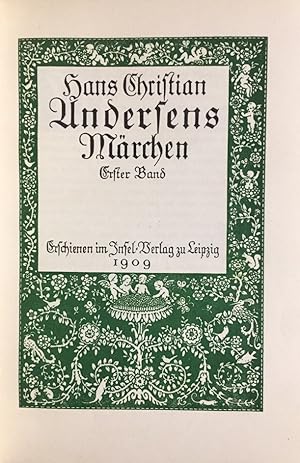 Märchen. Neu übertragen von Mathilde Mann. 2 Bände.