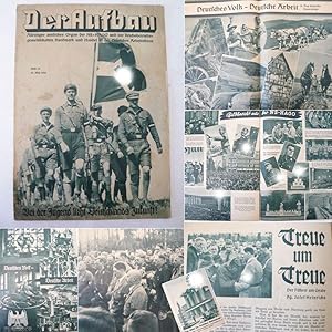 Bild des Verkufers fr Der Aufbau. Alleiniges amtliches Organ der NS-HAGO und der Reichsbetriebsgemeinschaften Handwerk und Handel in der Deutschen Arbeitsfront. Heft 15 vom 15. Mai 1934 * A d o l f H i t l e r u n d J u l i u s S t r e i c h e r i n M i t t e l f r a n k e n Dieses Buch wird von uns nur zur staatsbrgerlichen Aufklrung und zur Abwehr verfassungswidriger Bestrebungen angeboten (86 StGB) zum Verkauf von Galerie fr gegenstndliche Kunst