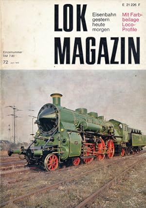 Seller image for Lok Magazin Heft 72 (Juni 1975). for sale by Versandantiquariat  Rainer Wlfel