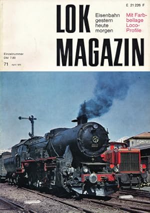 Seller image for Lok Magazin Heft 71 (April 1975). for sale by Versandantiquariat  Rainer Wlfel