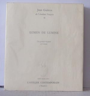 Image du vendeur pour Lumen de lumine mis en vente par Librairie Albert-Etienne