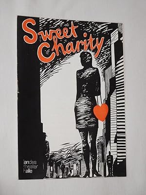 Bild des Verkufers fr Programmheft 9 Landestheater Halle 1986/87. Tanzmusical SWEET CHARITY von Simon, Coleman (Musik). Musikal. Ltg.: Volker Mnch, Regie/ Choreogr.: Klaus Kretzschmar, Bhnenbild: Rolf Klemm, Kostme: Helga Mller-Steinhoff. Mit Gabriele Bernsdorf (Charity), Beate Kiesant, Elke Richter, Franziska Hayner, Annekatrin Kupke, Susanne Lning, Olaf Schder zum Verkauf von Fast alles Theater! Antiquariat fr die darstellenden Knste