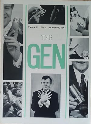 Seller image for The Gen Volume 22 January 1967 No.9 / "Colour Me Puzzled" by Ron Escott ; "Tell-Tale Heart" by Tony Shiels; "Glass Levitation" by Douglas Francis; "Cut And Restored Bicycle Tyre" / Viggo Jahn. for sale by Shore Books