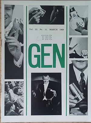 Image du vendeur pour The Gen Volume 23 March 1968 No.11 mis en vente par Shore Books