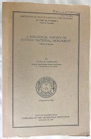 A Biological Survey of Katmai National Monument