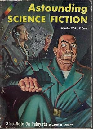 Bild des Verkufers fr ASTOUNDING Science Fiction: November, Nov. 1956 ("The Naked Sun") zum Verkauf von Books from the Crypt