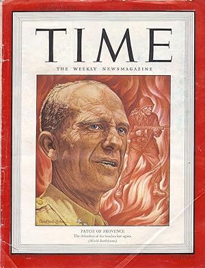 Time The Weekly News Magazine Volume XLIV Number 9 August 28 1944 hd (Cover has been repaired)