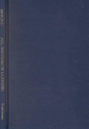 Seller image for Indexes to All Editions of Brown-Driver-Briggs Hebrew Lexicon and Thayer's Greek Lexicon for sale by GreatBookPrices