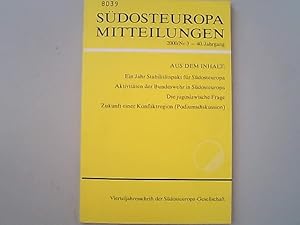 Seller image for Ein Jahr Stabilittspakt fr Sdosteuropa. Sdosteuropa Mitteilungen, Nr. 3 - 40 Jahrgang. for sale by Antiquariat Bookfarm