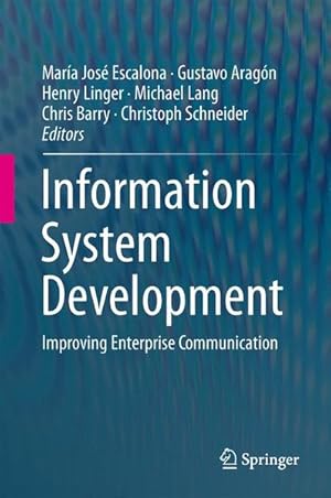 Immagine del venditore per Information System Development: Improving Enterprise Communication Improving Enterprise Communication venduto da Antiquariat Bookfarm