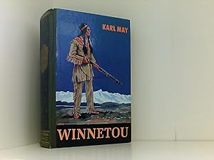 Imagen del vendedor de Winnetou, Reiseerzhlung von Karl May (Original Farbig-Illustrierte Sonderauflage - Raritt!) a la venta por Book Broker