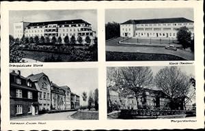 Bild des Verkufers fr Ansichtskarte / Postkarte Volmarstein Wetter an der Ruhr, Orthopdische Klinik, Margaretenhaus, Hermann Luisen Haus zum Verkauf von akpool GmbH