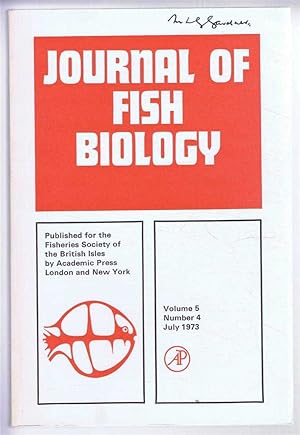 Seller image for Journal of Fish Biology. Volume 5, Number 4, July 1973 for sale by Bailgate Books Ltd