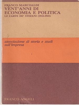 Bild des Verkufers fr Vent'anni di economia e politica zum Verkauf von Librodifaccia